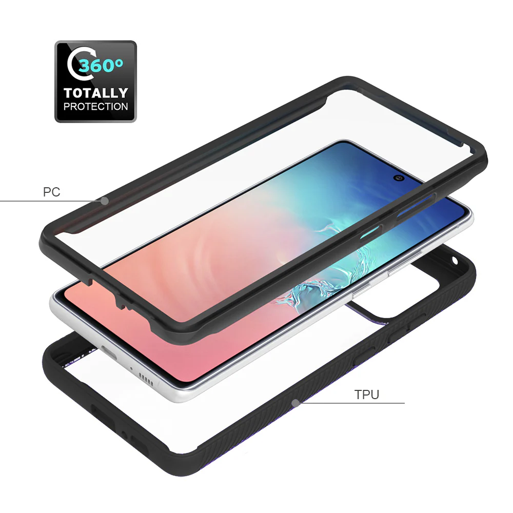 HX-SS20-N10L | Samsung Galaxy Note10 Lite Case | Protection Military Grade w/ KEY Mount & Carabiner - Image 7
