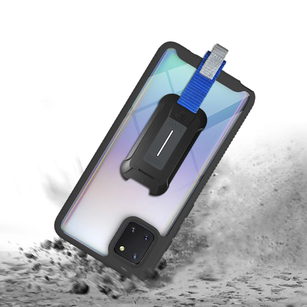HX-SS20-N10L | Samsung Galaxy Note10 Lite Case | Protection Military Grade w/ KEY Mount & Carabiner - Image 8