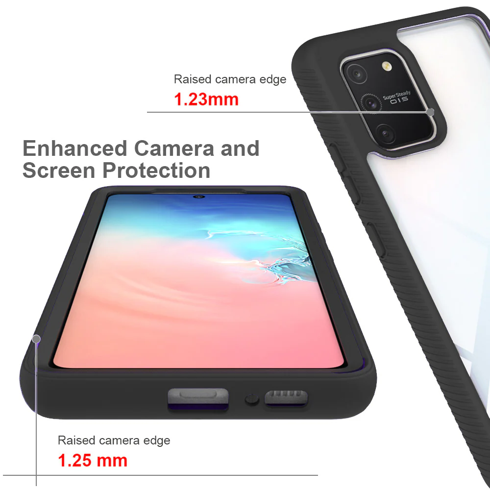 HX-SS20-N10L | Samsung Galaxy Note10 Lite Case | Protection Military Grade w/ KEY Mount & Carabiner - Image 9