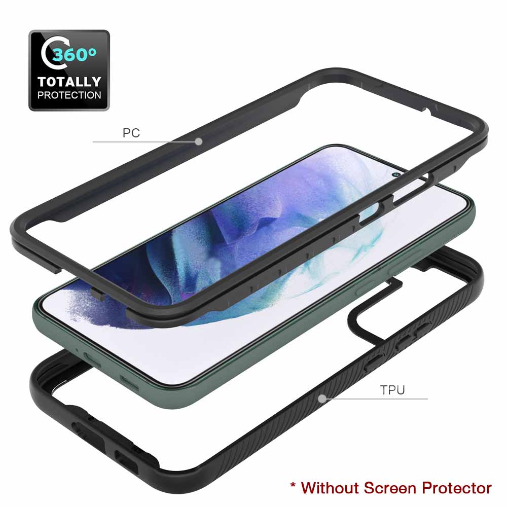 HX-SS22-S22P | Samsung Galaxy S22 Plus 5G SM-S906 Case | Protection Military Grade w/ KEY Mount & Carabiner -Black - Image 8