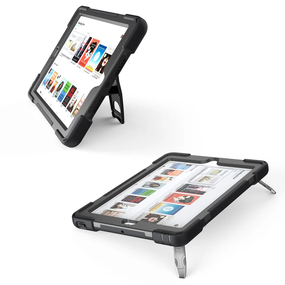 JAN-iPad-N3 | iPad 10.2 (7th & 8th & 9th Gen.) 2019 / 2020 / 2021 | Ultra 3 layers shockproof rugged case with hand strap and kick-stand & pen holder - Image 7