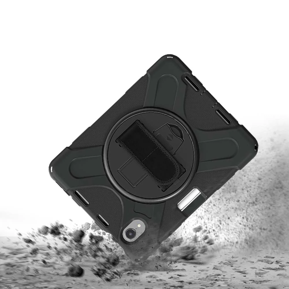 JLN-iPad-M6 | iPad mini 6 | Ultra 3 layers shockproof rugged case with hand strap and kick-stand - Image 7