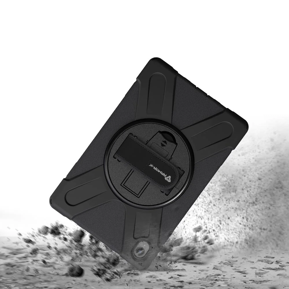 JLN-LN-P11 | Lenovo Tab P11 TB-J606 | Ultra 3 layers shockproof rugged case with hand strap & kick-stand - Image 8