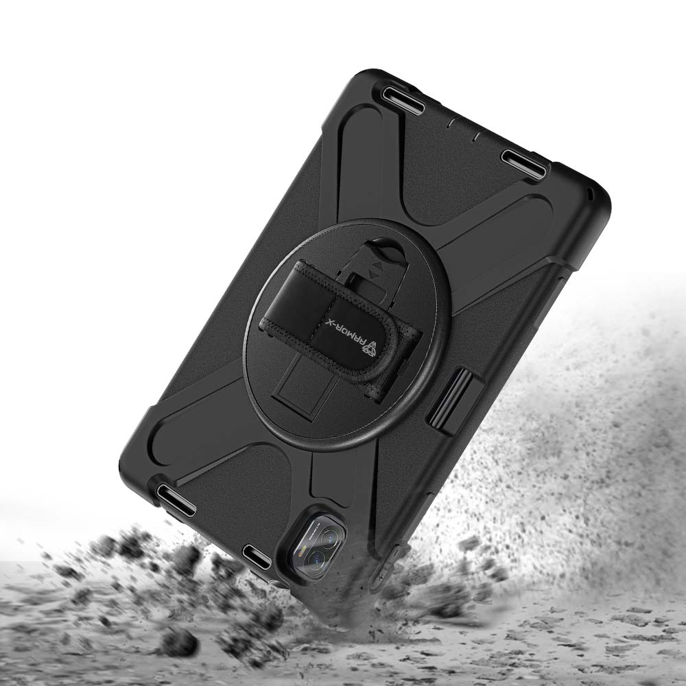 JLN-Mi-PAD5 | Xiaomi Mi Pad 5 / 5 Pro 11" | Ultra 3 layers shockproof rugged case with hand strap and kick-stand - Image 7