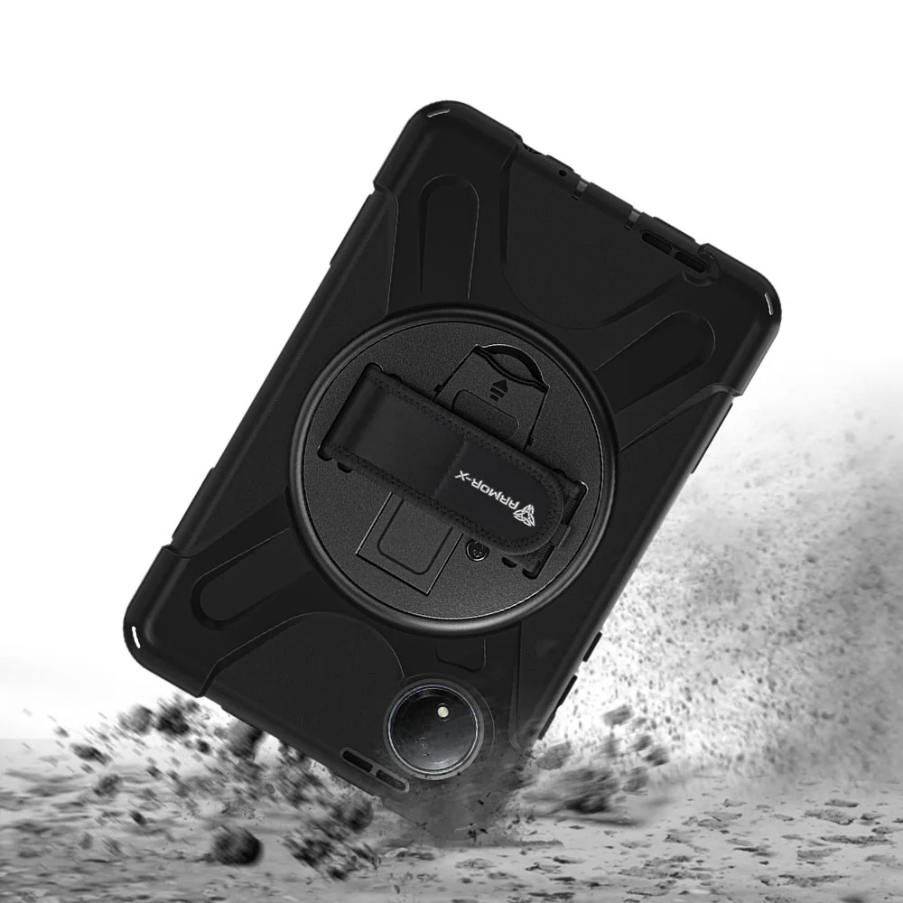 JLN-Mi-RMPSE-8.7 | Xiaomi Redmi Pad SE 8.7 / Redmi Pad SE 8.7 4G | Ultra 3 layers shockproof rugged case with hand strap and kick-stand - Image 8