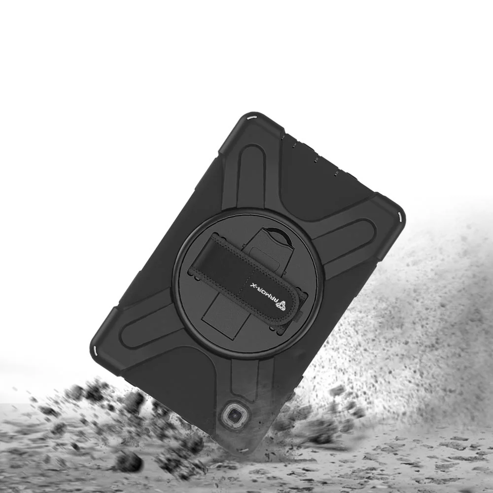 JLN-SS-T225 | Samsung Galaxy Tab A7 Lite SM-T220 / T225 | Ultra 3 layers shockproof rugged case with hand strap and kick-stand - Image 7