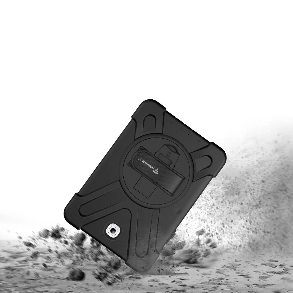 JLN-SS-T710 | Samsung Galaxy Tab S2 8.0 T719N T715 T710 | Ultra 3 layers shockproof rugged case with hand strap and kick-stand - Image 7