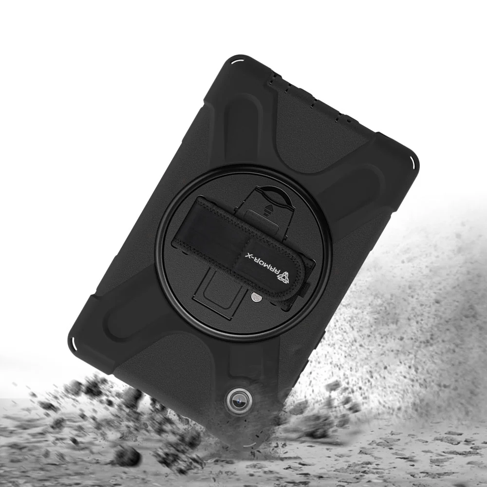 JLN-SS-X135 | Samsung Galaxy Tab A11 ( 8.7" ) SM-X133 / SM-X135 | Ultra 3 layers shockproof rugged case with hand strap and kick-stand - Image 8