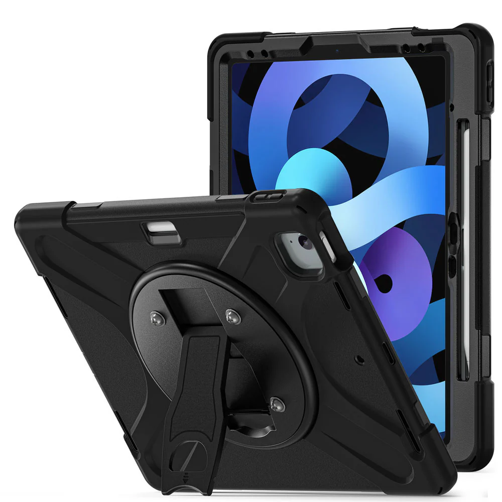 JVN-iPad-A5 | iPad Air 4 2020 / iPad Air 5 2022 | Ultra 3 Layers Shockproof Rugged Case With VESA 75x75mm Mounting Holes & Kick-stand - Image 7