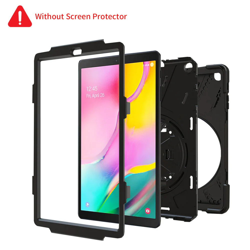 JVN-SS-T515 | Samsung Galaxy Tab A 10.1 (2019) T510 T515 | Ultra 3 Layers Shockproof Rugged Case With VESA 75x75mm Mounting Holes & Kick-stand - Image 6