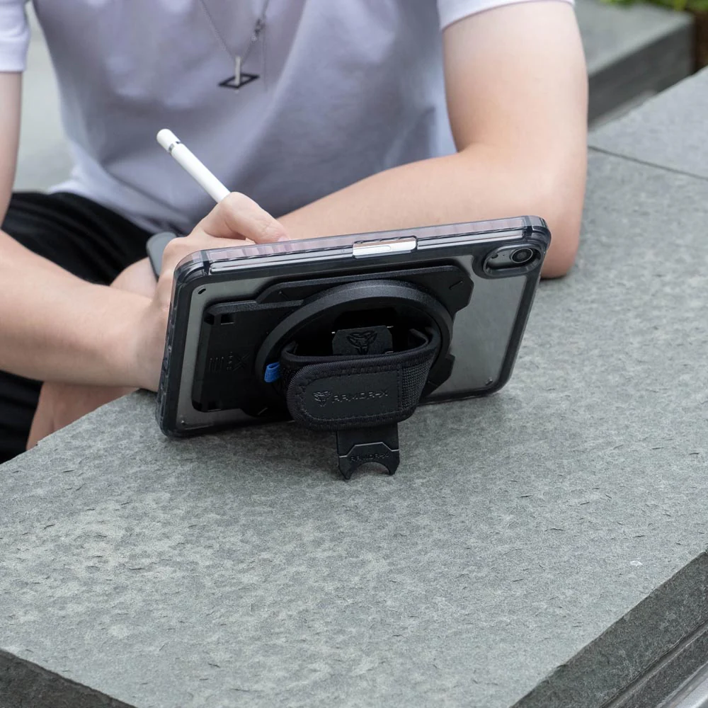KAN-iPad-M6 | iPad mini 6 | Transparent Protective Rugged Case With X-DOCK Modular Eco-System - Image 4