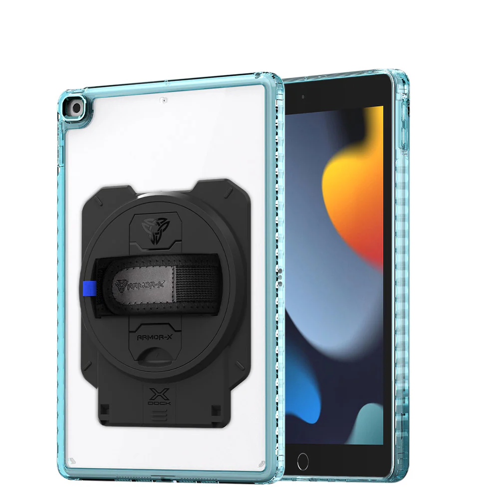 KAN-iPad-N3 | iPad 10.2 (7th & 8th & 9th Gen.) 2019 / 2020 / 2021 | Transparent Protective Rugged Case With X-DOCK Modular Eco-System - Image 13