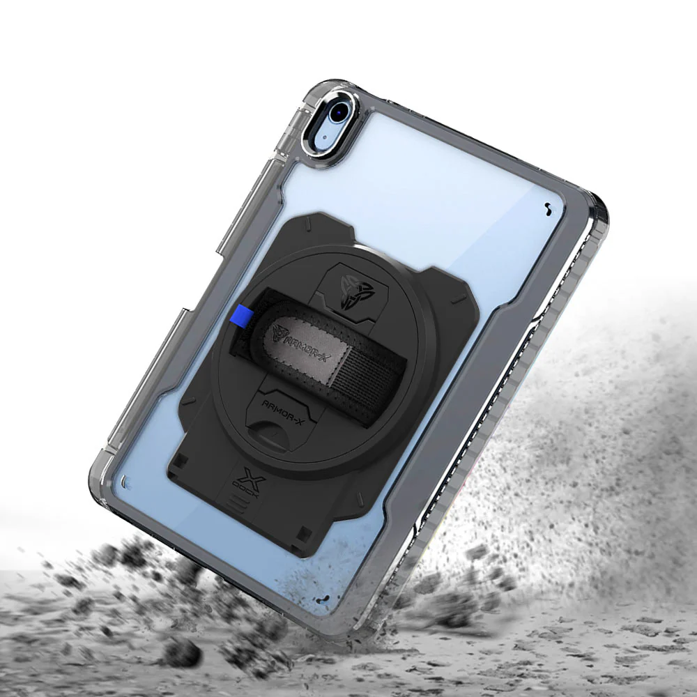 KAN-iPad-N5 | iPad 11-Inch (11th Gen / A16) | Transparent Protective Rugged Case With X-DOCK Modular Eco-System - Image 11
