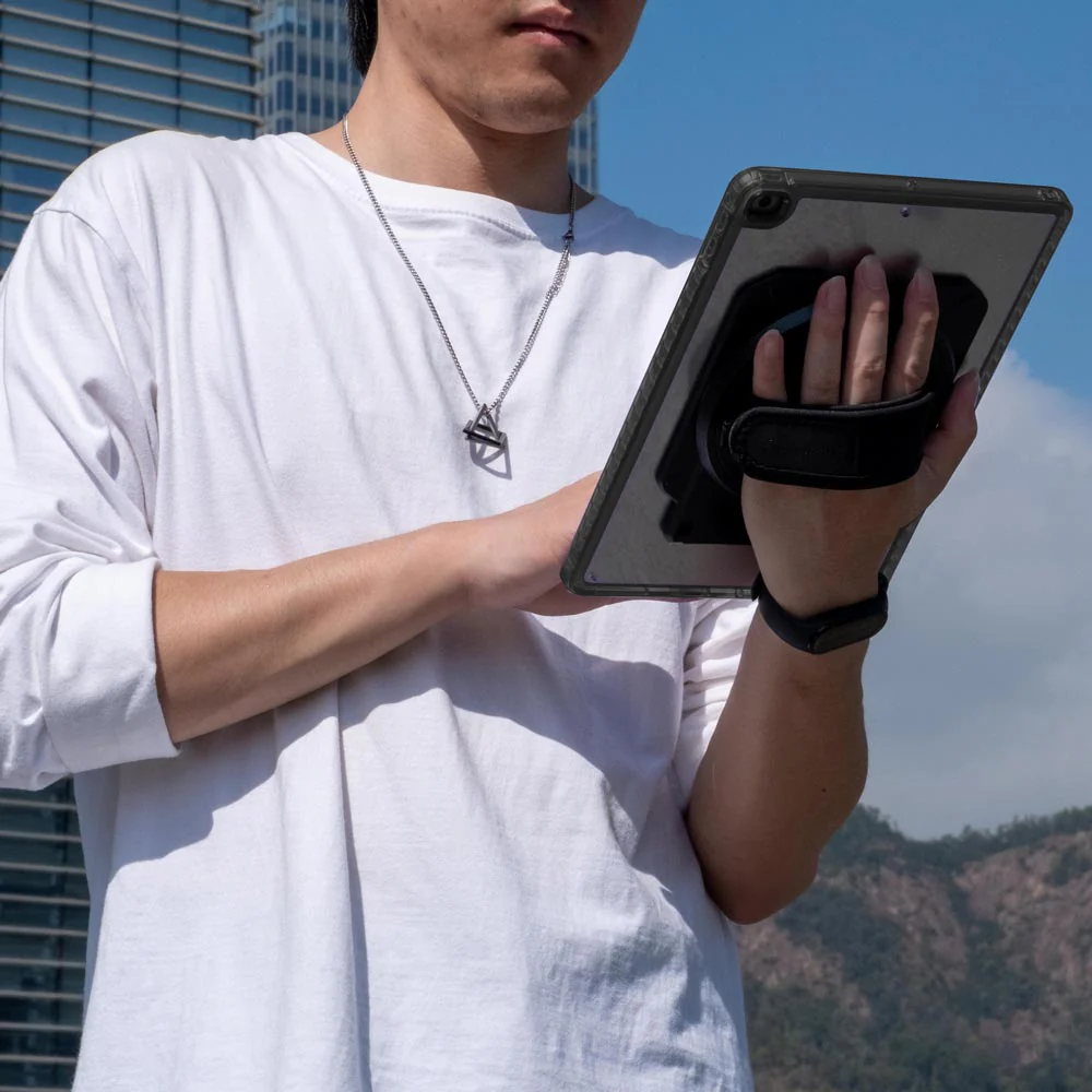 KAN-iPad-N5 | iPad 10.9 (10th Gen.) | Transparent Protective Rugged Case With X-DOCK Modular Eco-System - Image 5