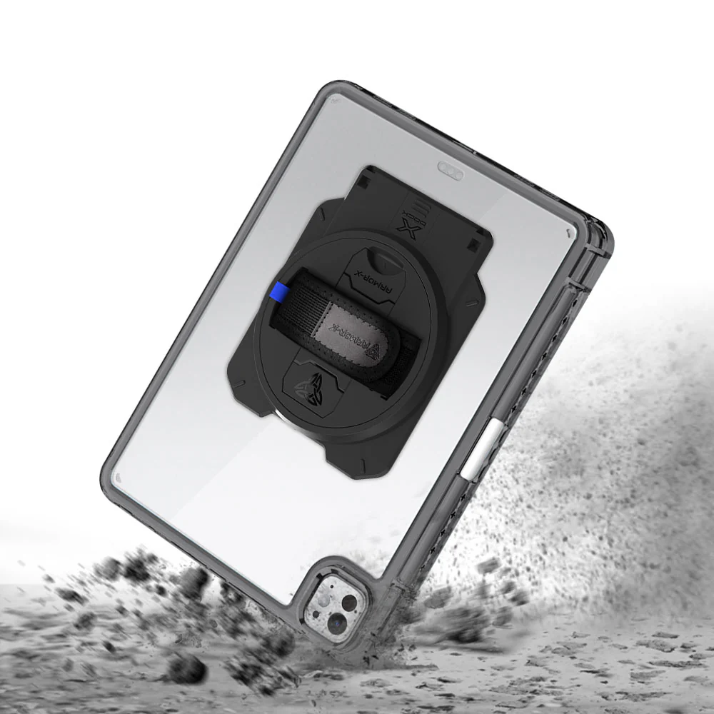 KAN-iPad-PR10 | iPad Pro 13 (M4) / (M5) | Transparent Protective Rugged Case With X-DOCK Modular Eco-System - Image 11
