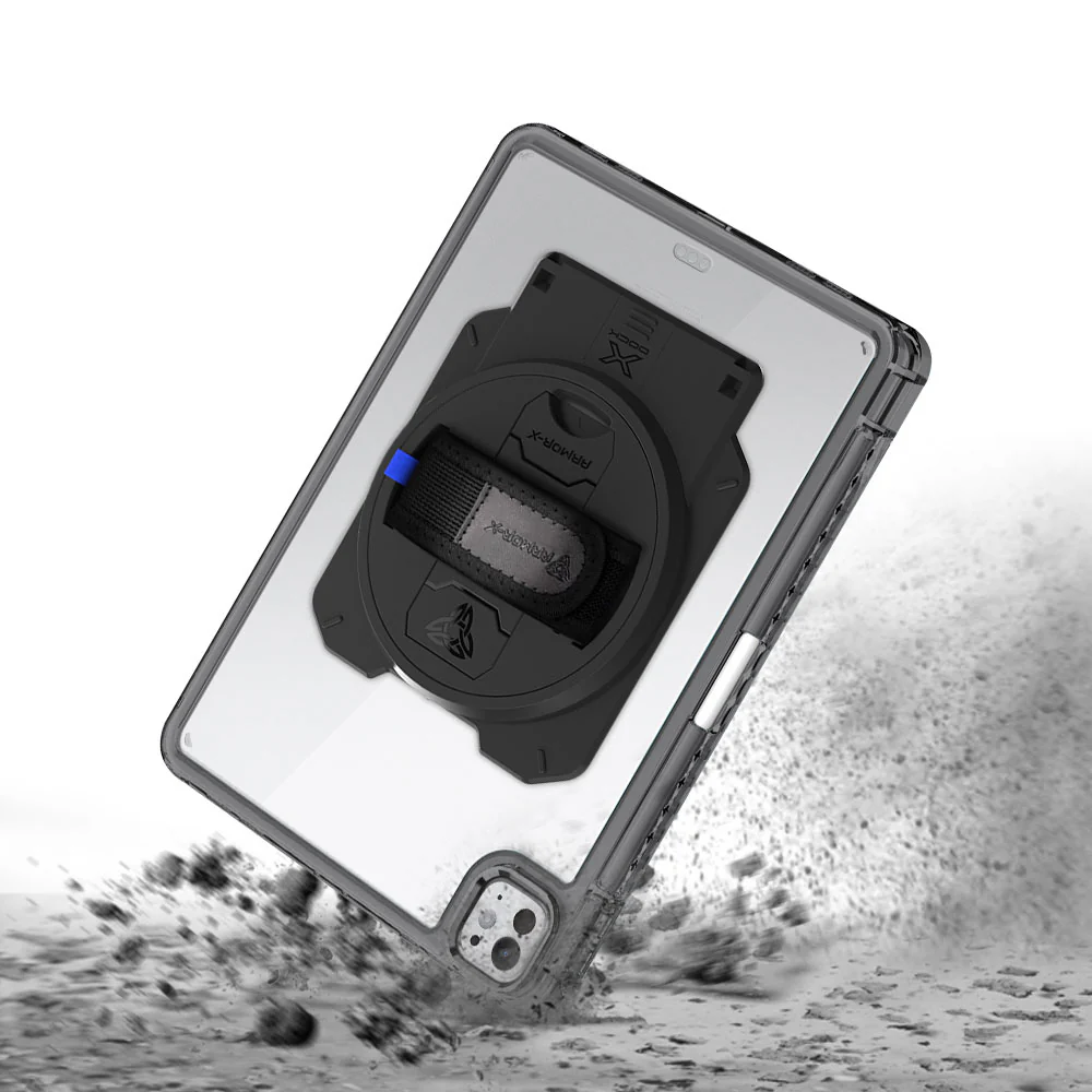 KAN-iPad-PR11 | iPad Pro 11 (M4) / (M5) | Transparent Protective Rugged Case With X-DOCK Modular Eco-System - Image 11