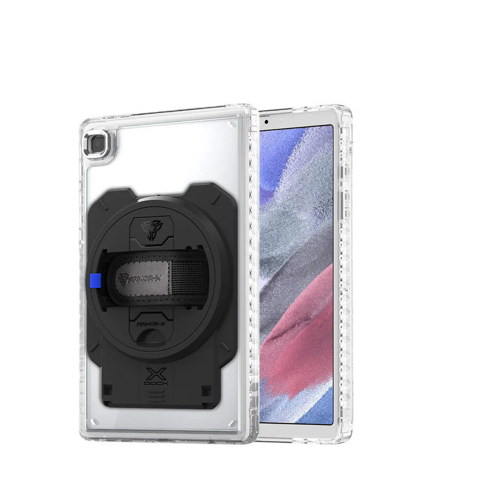 KAN-SS-T225 | Samsung Galaxy Tab A7 Lite SM-T225 / SM-T220 / SM-T225N / SM-T227U | Transparent Protective Rugged Case With X-DOCK Modular Eco-System - Image 10