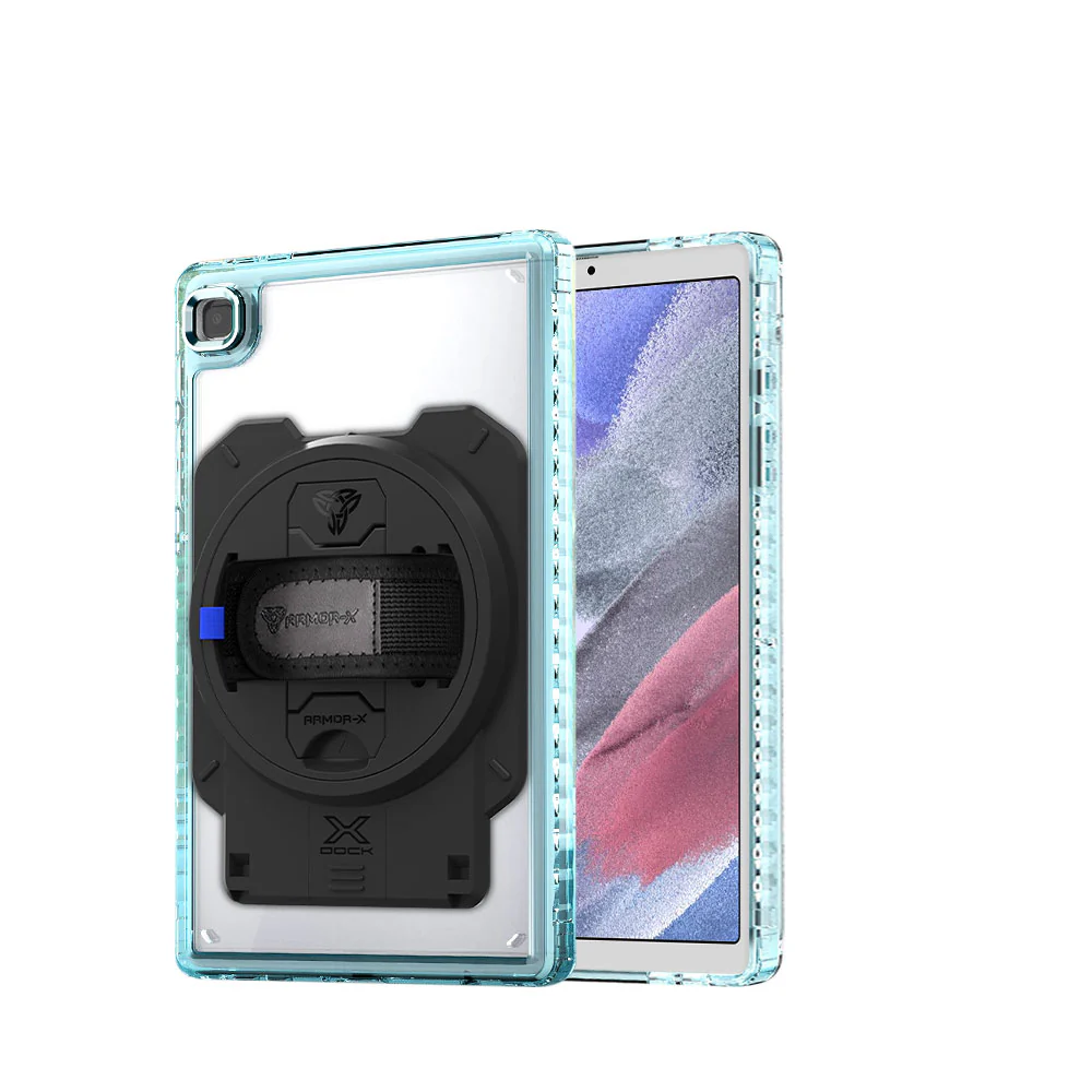 KAN-SS-T225 | Samsung Galaxy Tab A7 Lite SM-T225 / SM-T220 / SM-T225N / SM-T227U | Transparent Protective Rugged Case With X-DOCK Modular Eco-System - Image 11