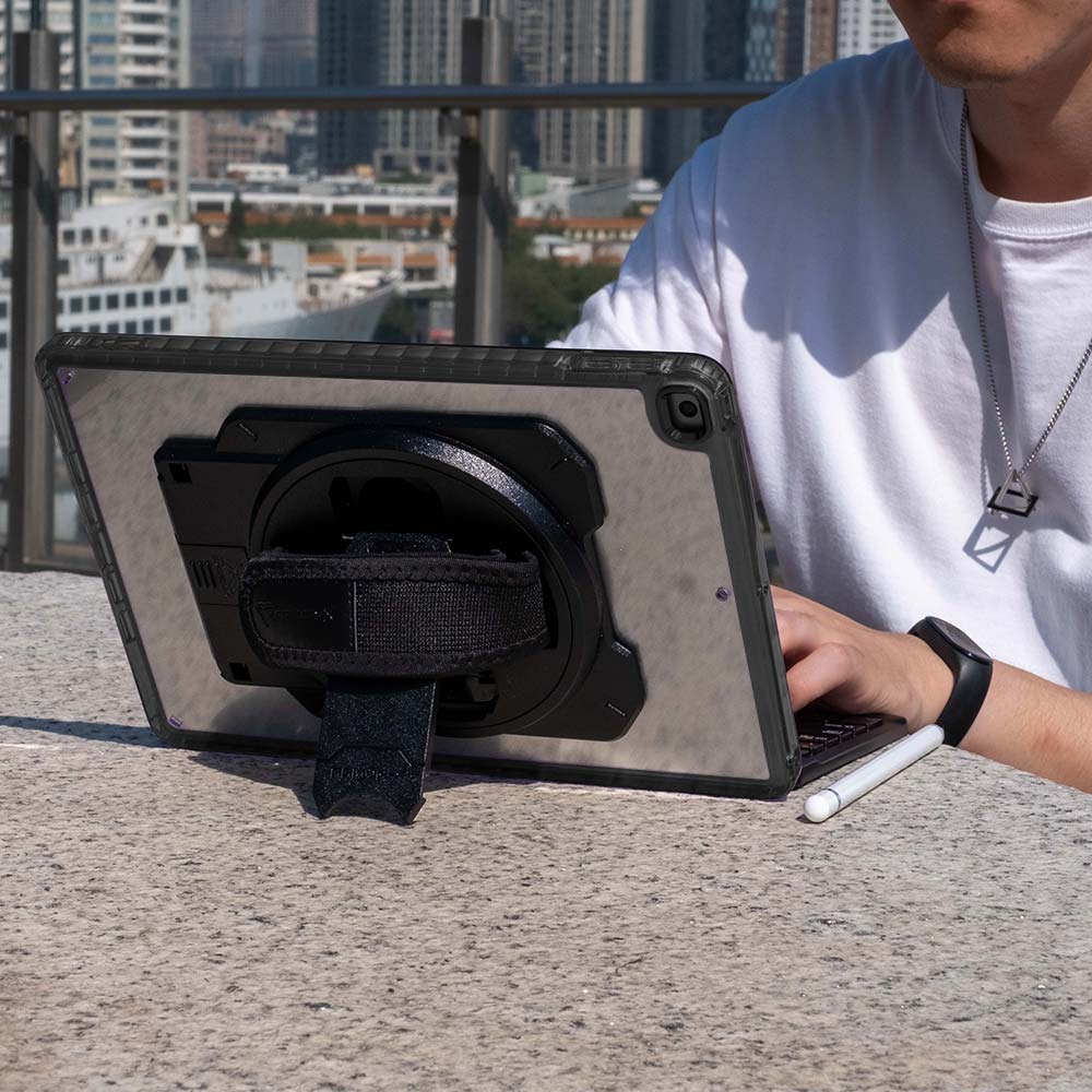 KAN-SS-T500 | Samsung Galaxy Tab A7 10.4 SM-T500 T505 T507 (2020) / A7 10.4 SM-T509 (2022) | Transparent Protective Rugged Case With X-DOCK Modular Eco-System - Image 2