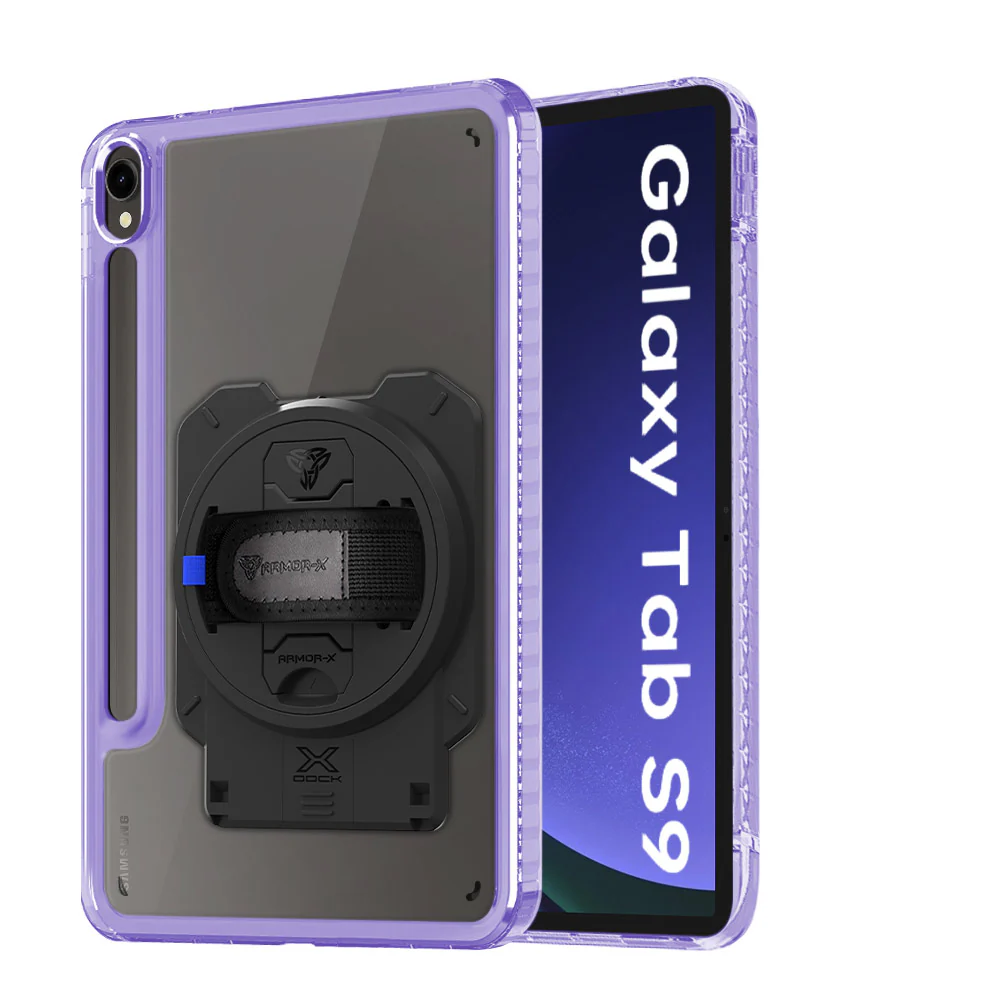 KAN-SS-X710 | Samsung Galaxy Tab S9 SM-X710 / X716 / X718 | Transparent Protective Rugged Case With X-DOCK Modular Eco-System - Image 14