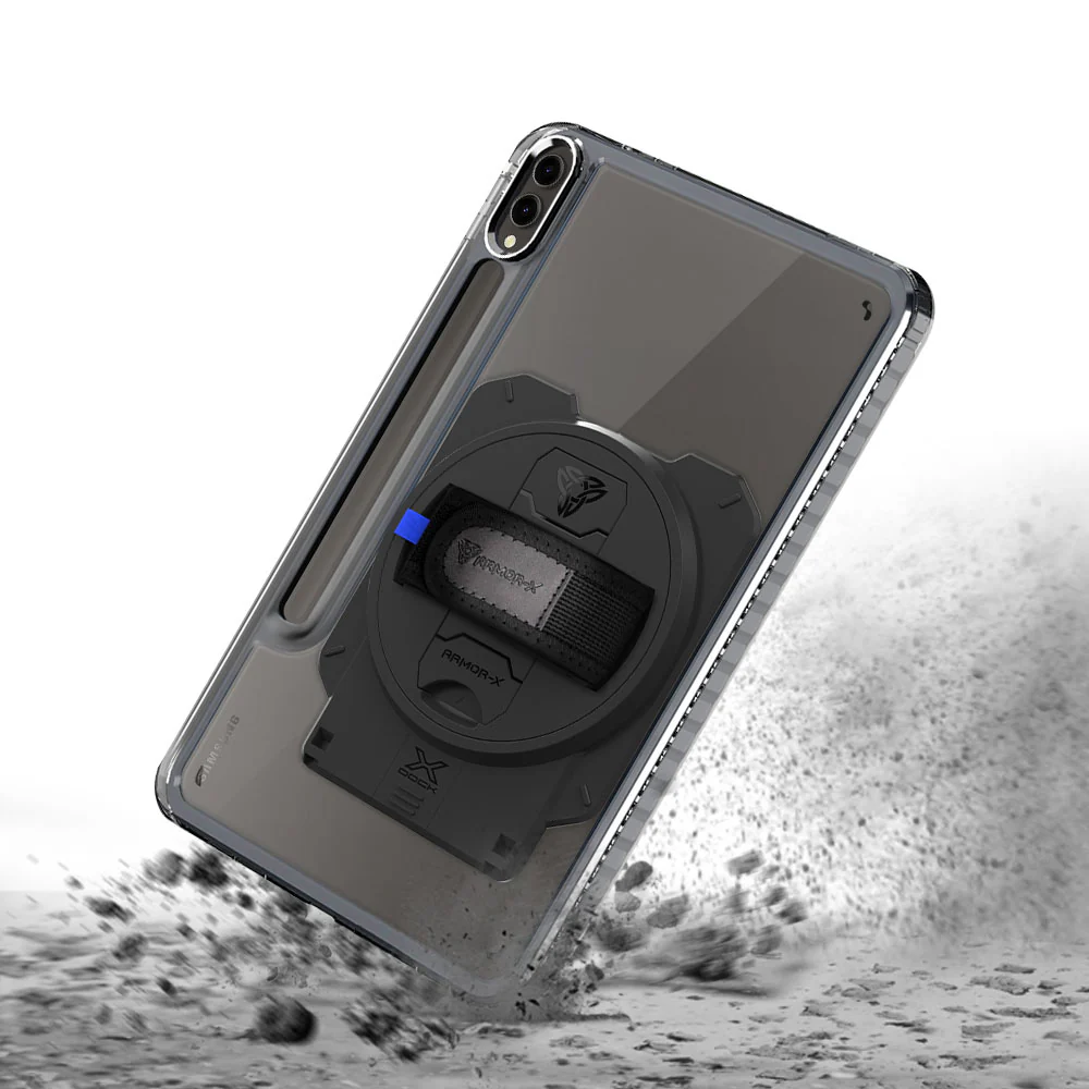 KAN-SS-X810 | Samsung Galaxy Tab S10+ S10 Plus SM-X820 / X826B | Transparent Protective Rugged Case With X-DOCK Modular Eco-System - Image 12