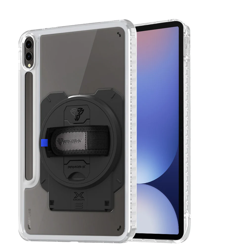 KAN-SS-X810 | Samsung Galaxy Tab S10+ S10 Plus SM-X820 / X826B | Transparent Protective Rugged Case With X-DOCK Modular Eco-System - Image 13
