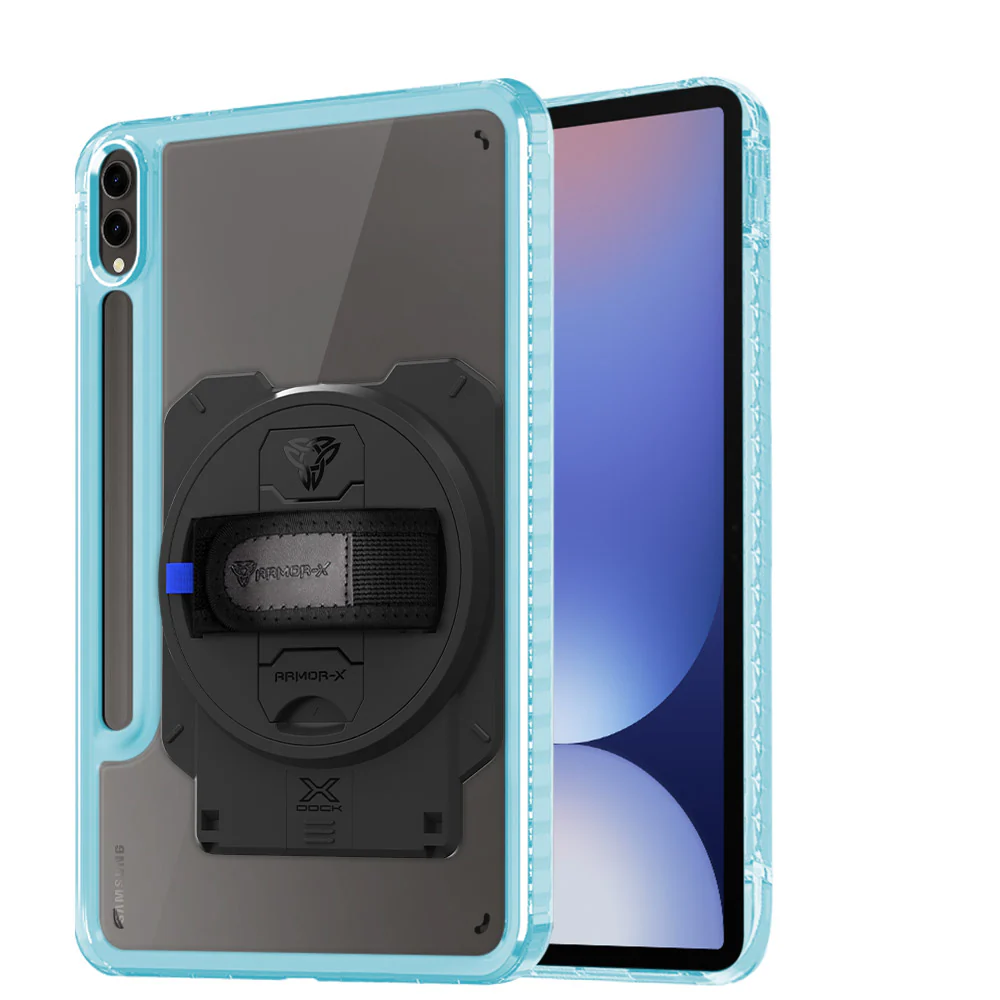 KAN-SS-X810 | Samsung Galaxy Tab S10+ S10 Plus SM-X820 / X826B | Transparent Protective Rugged Case With X-DOCK Modular Eco-System - Image 14