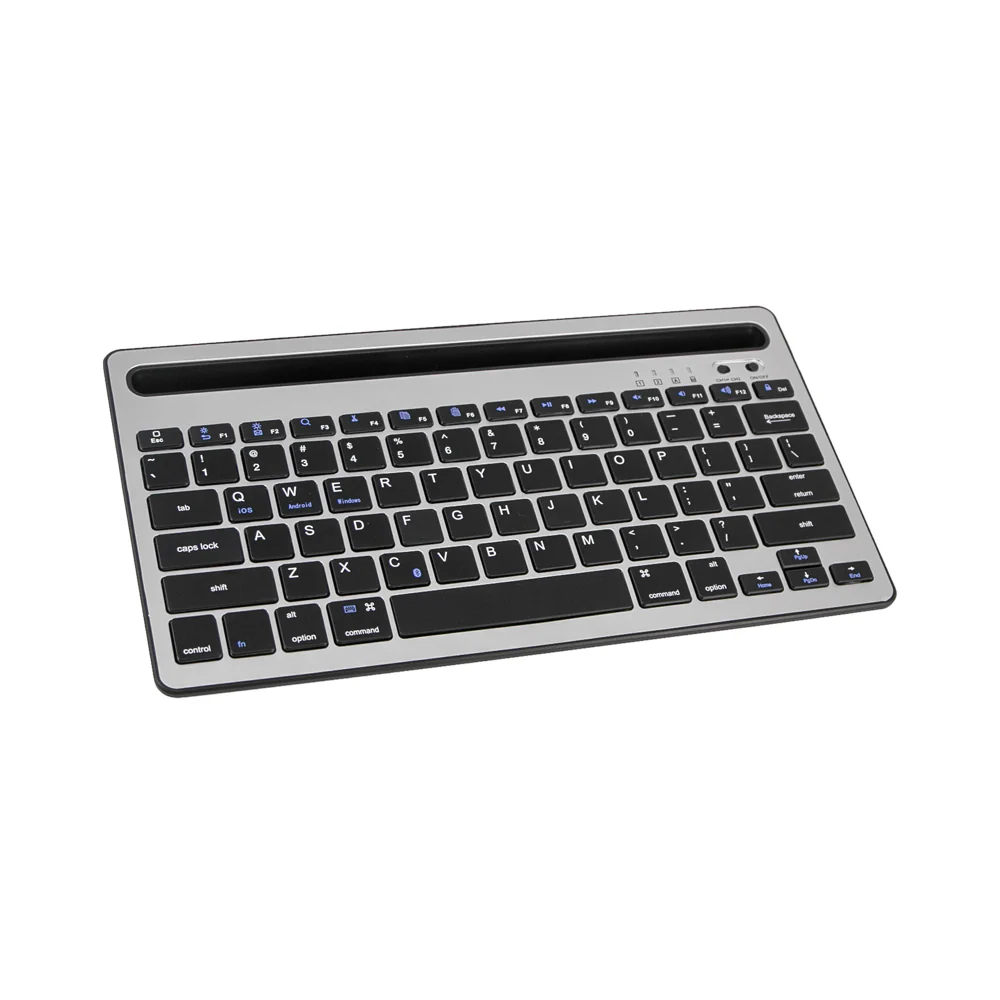 KBA-05 | Dual Channel Bluetooth Keyboard w/ Phone & Tablet Holder - Image 9