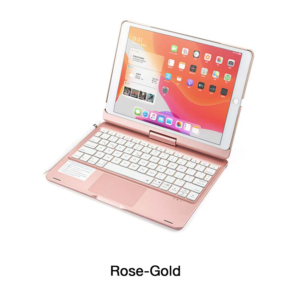 KBA-08_N3 | iPad 10.2 (7th / 8th / 9th Gen.) & iPad Pro 10.5 & iPad Air (3rd Gen.) | Keyboard Case with Touchpad - Image 12