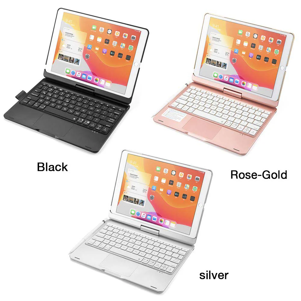 KBA-08_N3 | iPad 10.2 (7th / 8th / 9th Gen.) & iPad Pro 10.5 & iPad Air (3rd Gen.) | Keyboard Case with Touchpad - Image 9