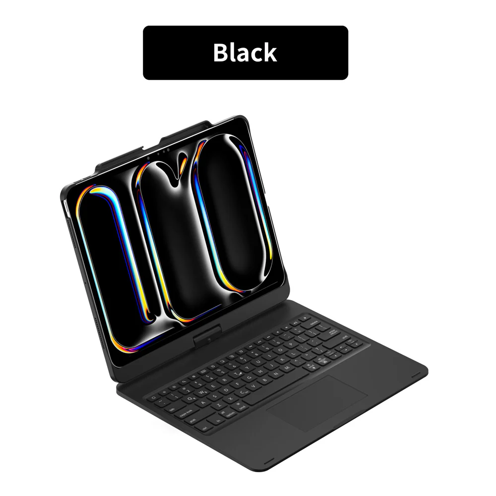 KBA-08_PR75 | iPad Pro 13 (M4) / (M5) & iPad Air 13 (M2) / (M3) / (M4) & iPad Pro 12.9 ( 4th / 5th / 6th Gen. ) | Keyboard Case with Touchpad - Image 10