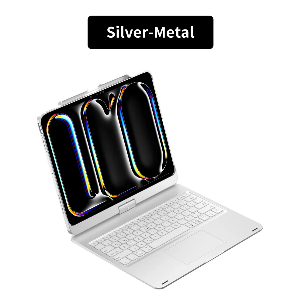 KBA-08_PR75 | iPad Pro 13 (M4) / (M5) & iPad Air 13 (M2) / (M3) / (M4) & iPad Pro 12.9 ( 4th / 5th / 6th Gen. ) | Keyboard Case with Touchpad - Image 12