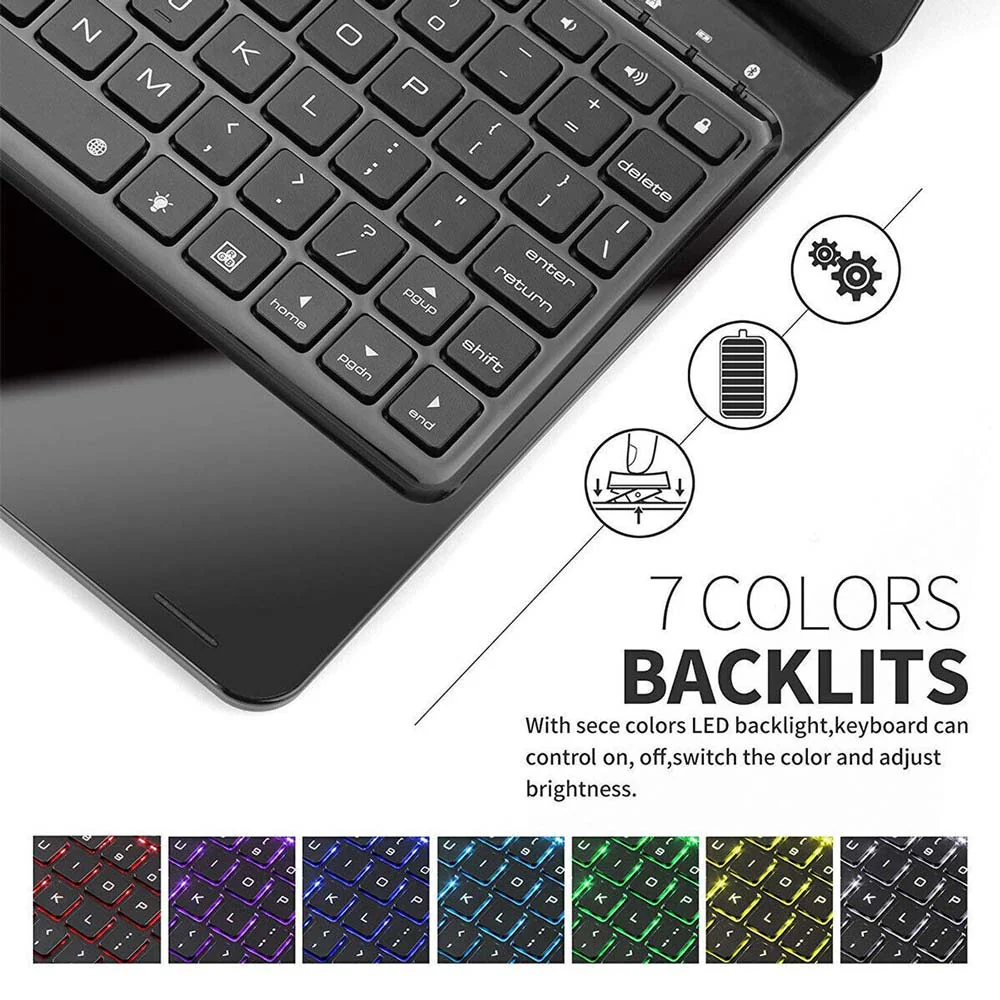 KBA-08_PR75 | iPad Pro 13 (M4) / (M5) & iPad Air 13 (M2) / (M3) / (M4) & iPad Pro 12.9 ( 4th / 5th / 6th Gen. ) | Keyboard Case with Touchpad - Image 6