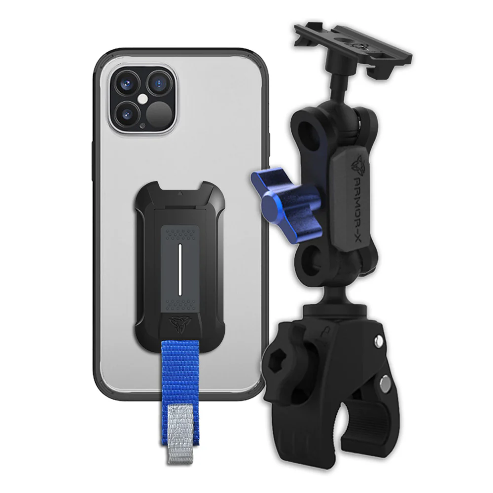 KIT-XF1-P7K-BX3 | Boat Kit | ONE-LOCK Quick Release Bar Mount with Shockproof Case for iPhone