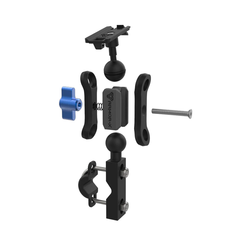 KIT-XF1-P8K-BX3 | Motorbike Kit | ONE-LOCK U-Bolt Bar Mount with Shockproof Case for iPhone - Image 10