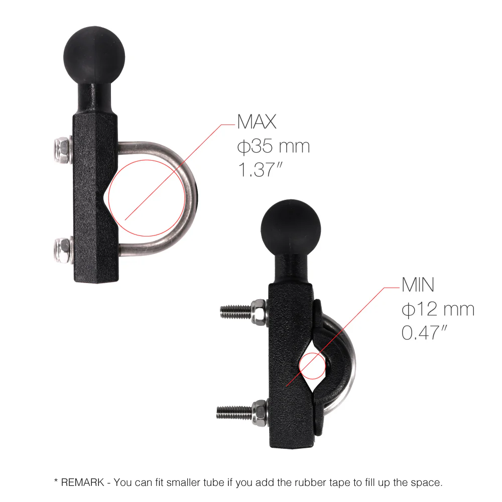 KIT-XP8K-BX | Boat Kit | ONE-LOCK U-Bolt Bar Mount with Shockproof Case for iPhone - Image 6