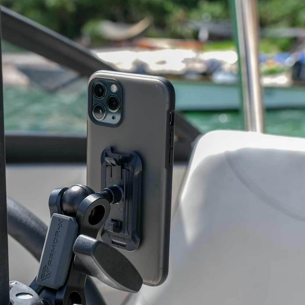 KIT-XP8K-BX | Boat Kit | ONE-LOCK U-Bolt Bar Mount with Shockproof Case for iPhone - Image 8