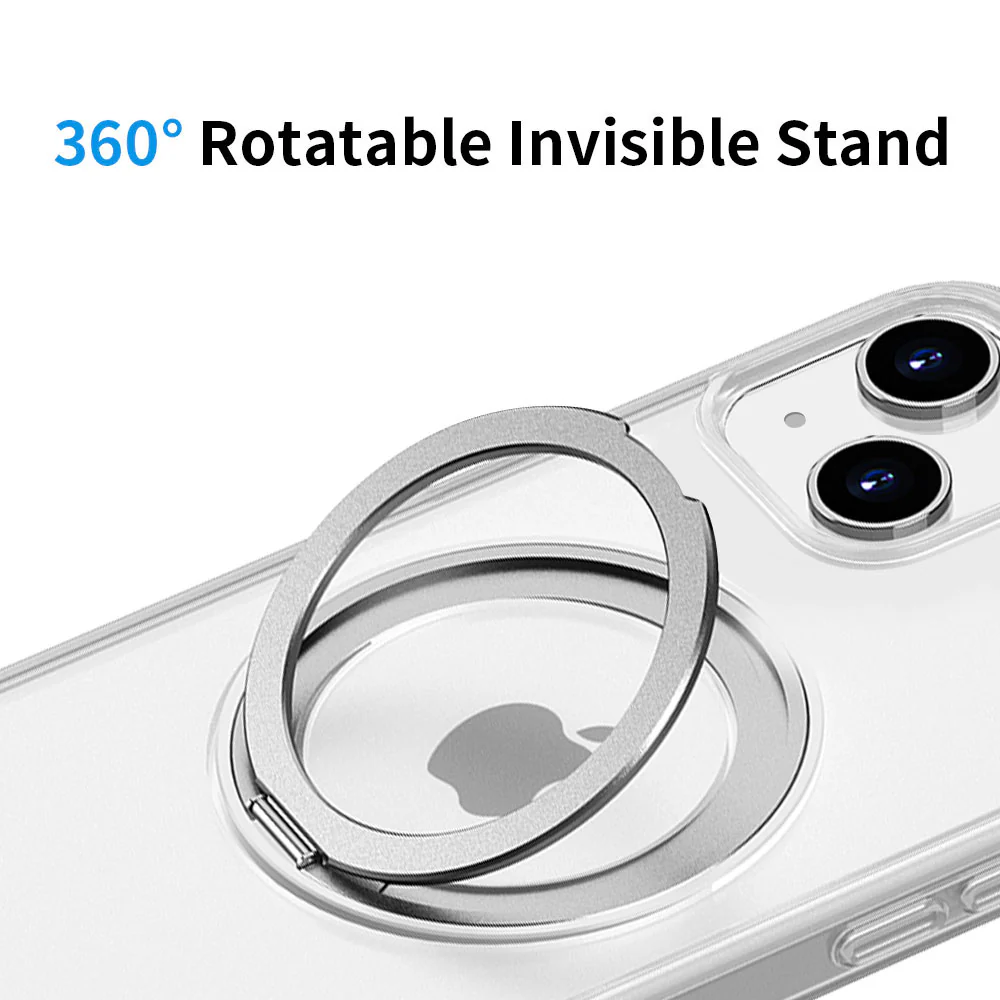 KMN-IPH-14PL | iPhone 14 Plus | Shockproof Compact Case with Rotatable Magnetic Stand - Image 4