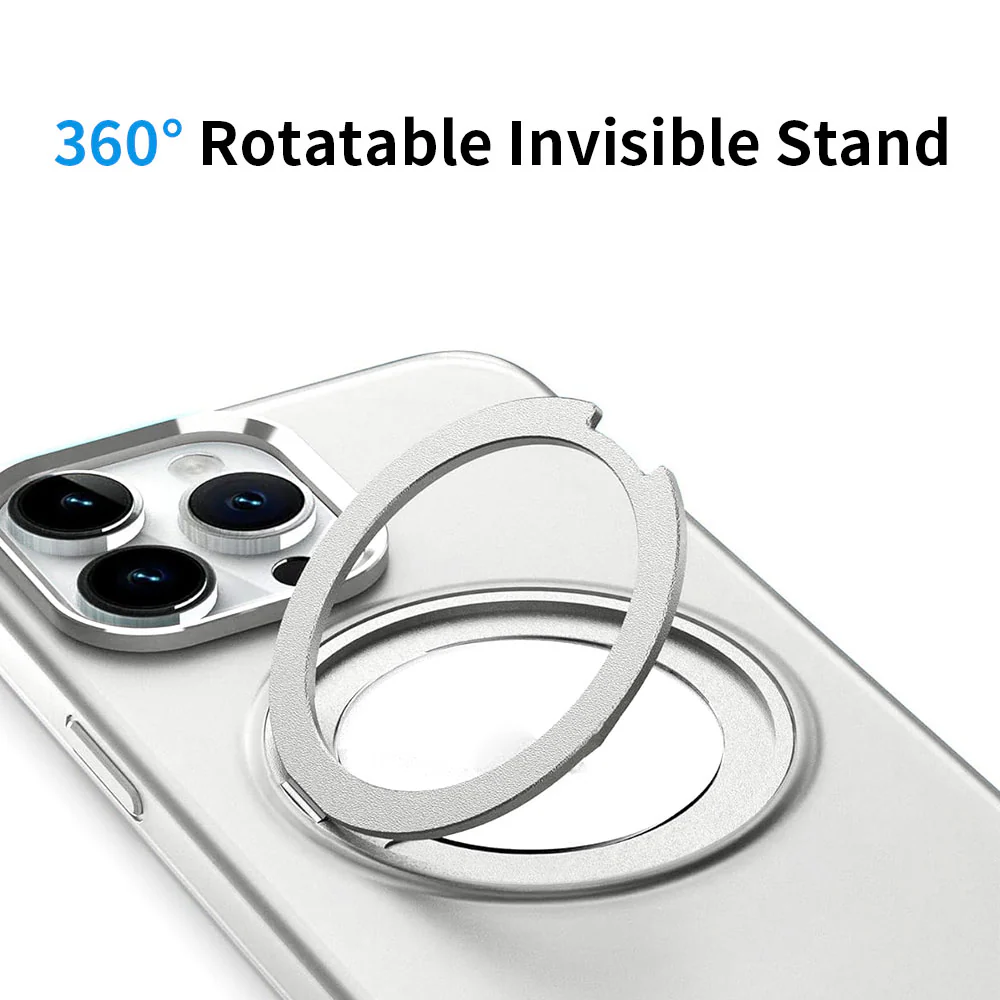 KMN-IPH-14PMX | iPhone 14 Pro Max | Shockproof Compact Case with Rotatable Magnetic Stand - Image 3