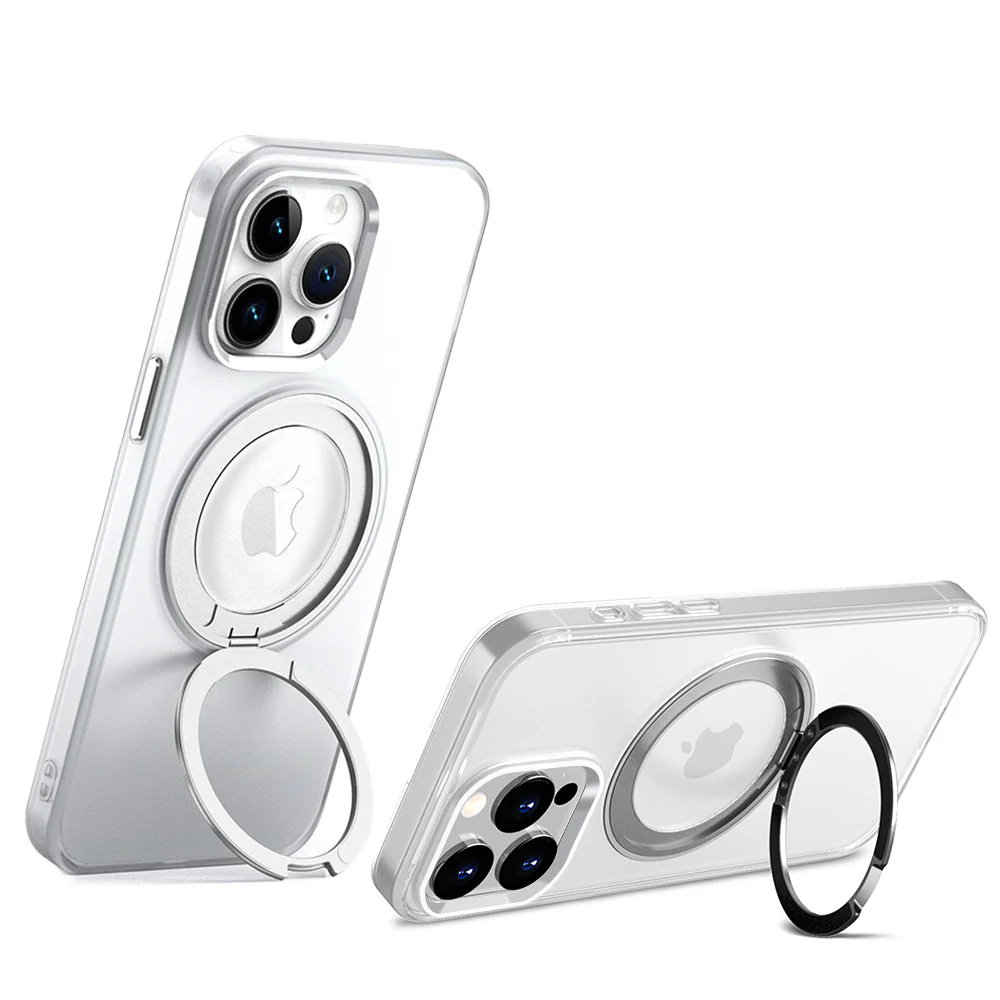 KMN-IPH-14PMX | iPhone 14 Pro Max | Shockproof Compact Case with Rotatable Magnetic Stand - Image 4