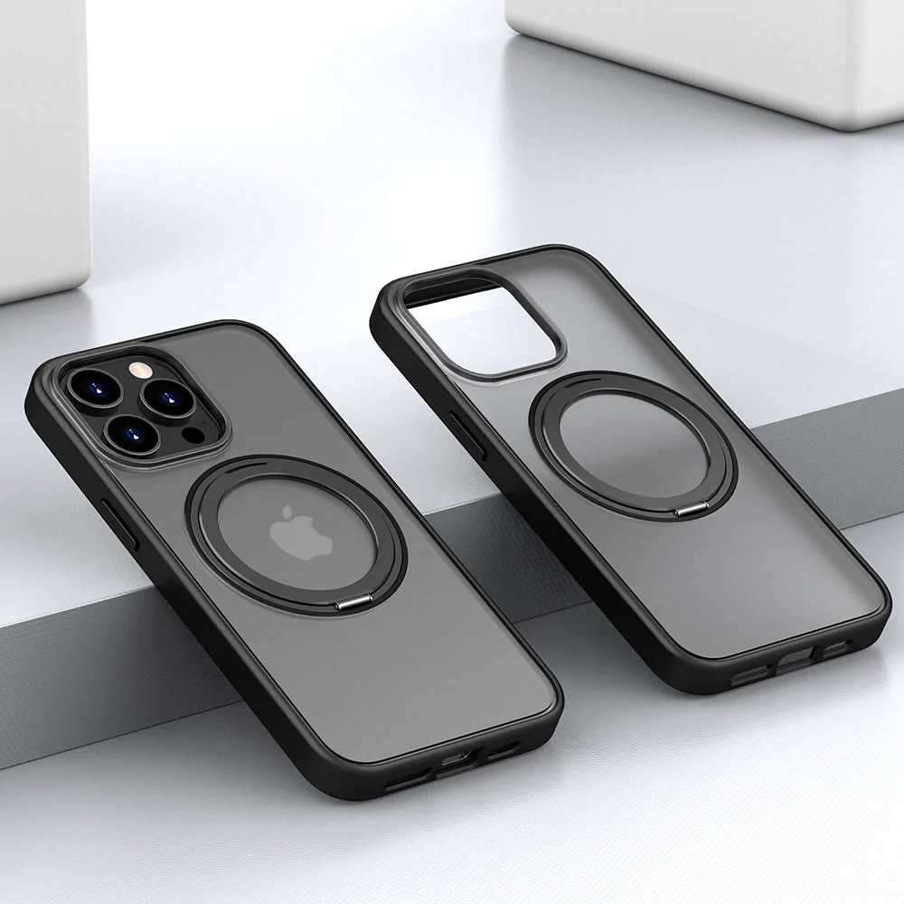 KMN-IPH-14PRO | iPhone 14 Pro | Shockproof Compact Case with Rotatable Magnetic Stand - Image 2