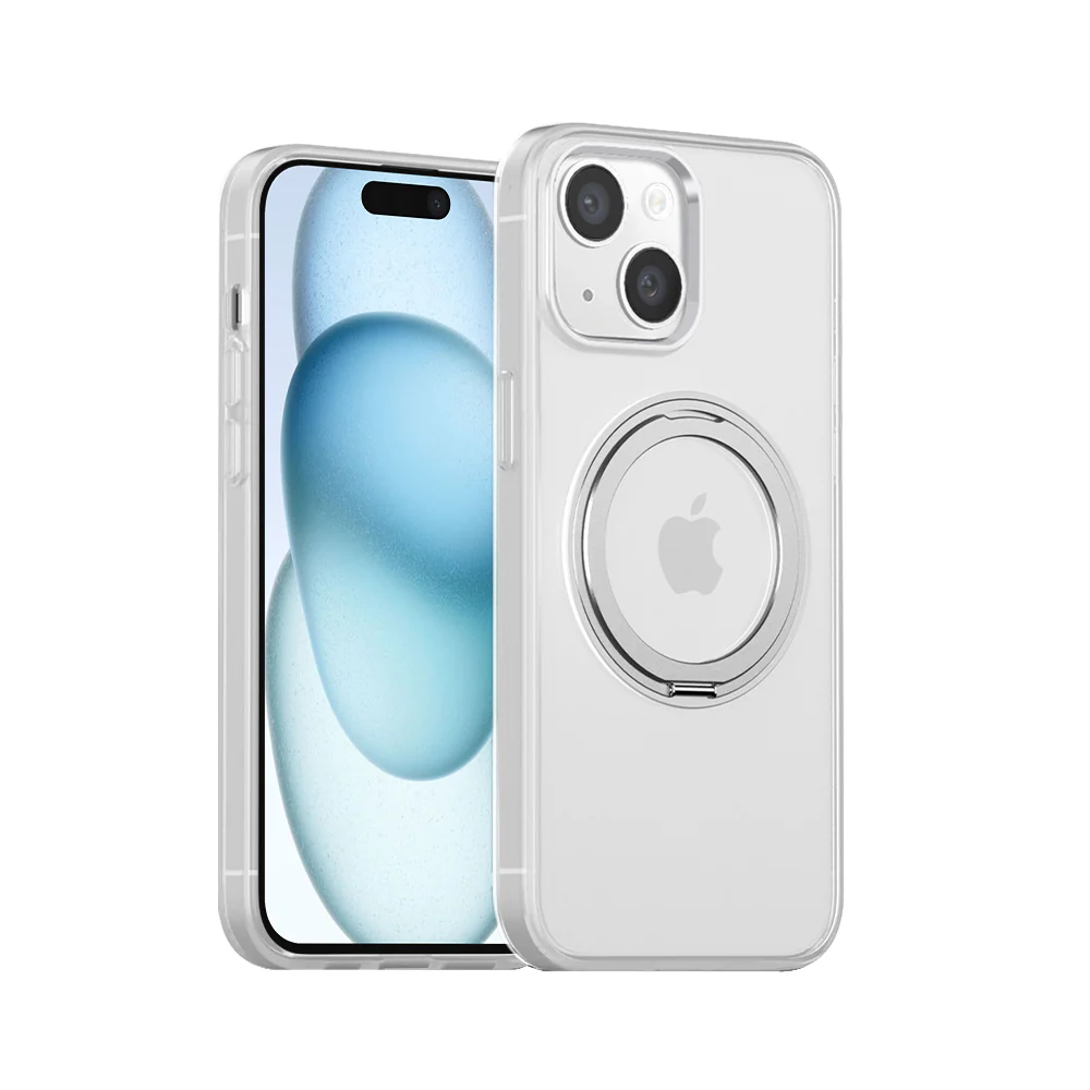 KMN-IPH-15 | iPhone 15 | Shockproof Compact Case with Rotatable Magnetic Stand - Image 7