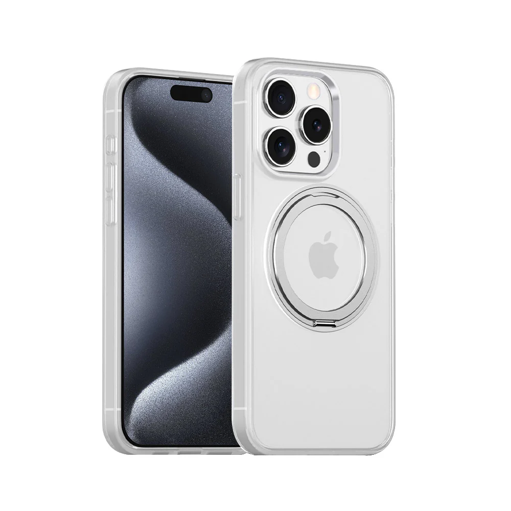 KMN-IPH-15PRO | iPhone 15 Pro | Shockproof Compact Case with Rotatable Magnetic Stand - Image 8