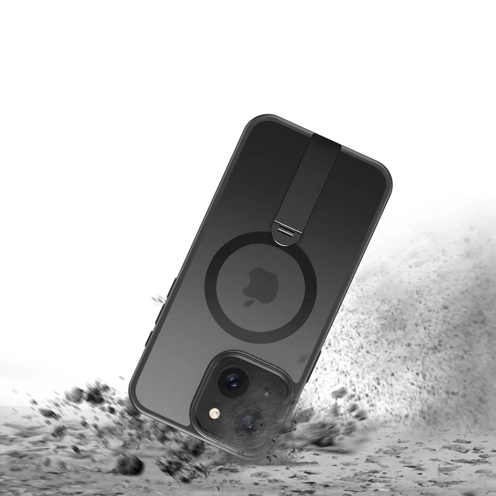 KRN-IPH-15 | iPhone 15 | Shockproof Compact Case with kickstand Compatible with MagSafe - Image 6