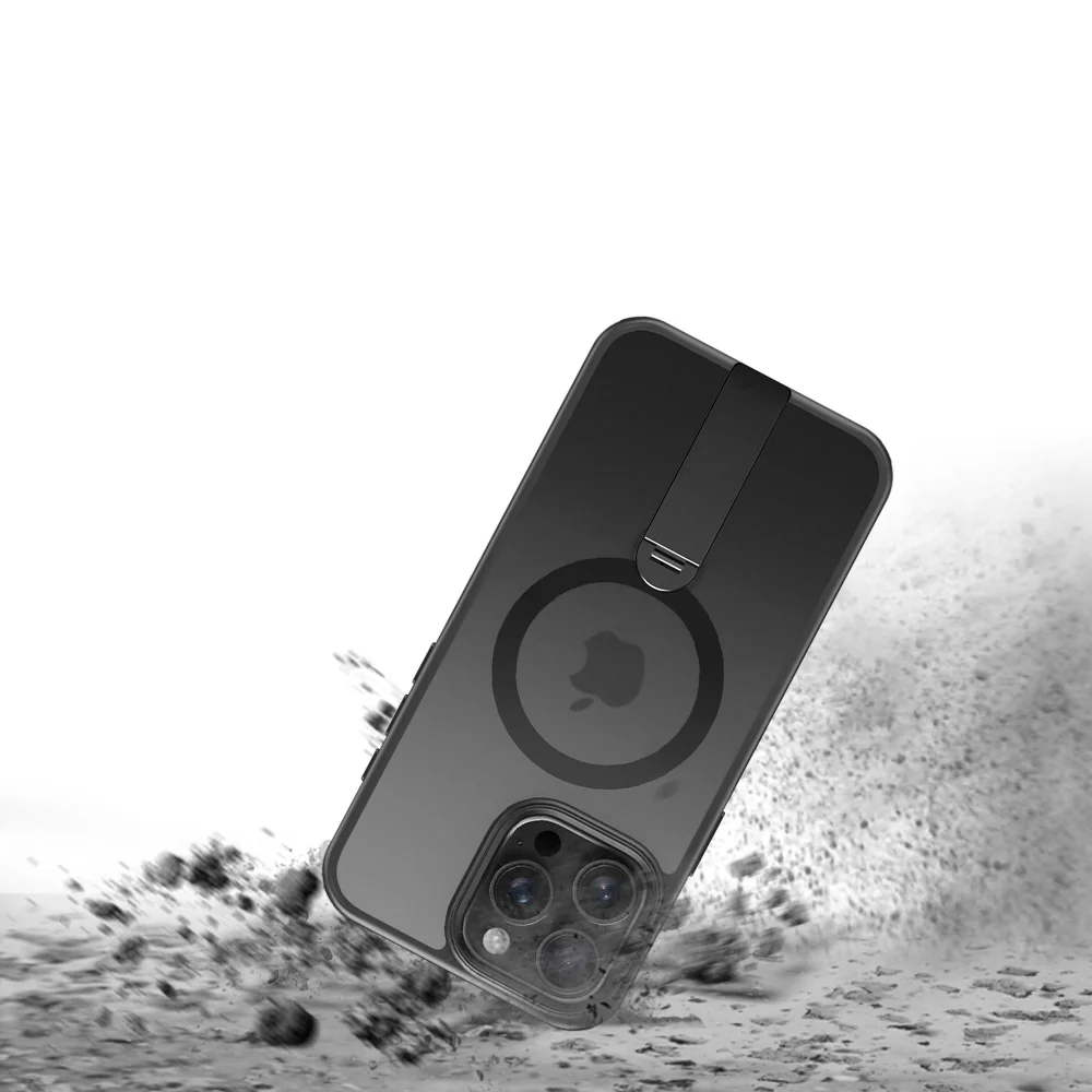 KRN-IPH-15PRO | iPhone 15 Pro | Shockproof Compact Case with kickstand Compatible with MagSafe - Image 4