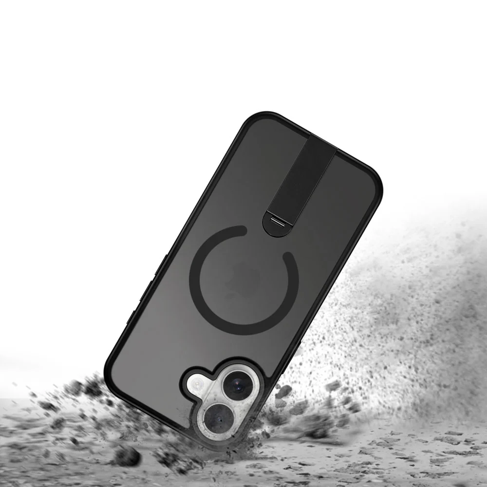 KRN-IPH-17 | iPhone 17 | Shockproof Compact Case with kickstand Compatible with MagSafe - Image 3