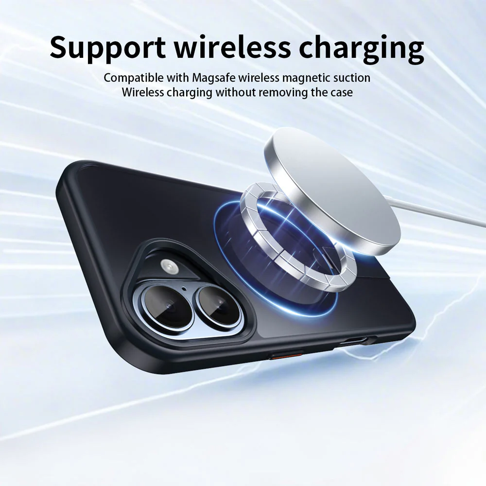 KRN-IPH-17 | iPhone 17 | Shockproof Compact Case with kickstand Compatible with MagSafe - Image 4