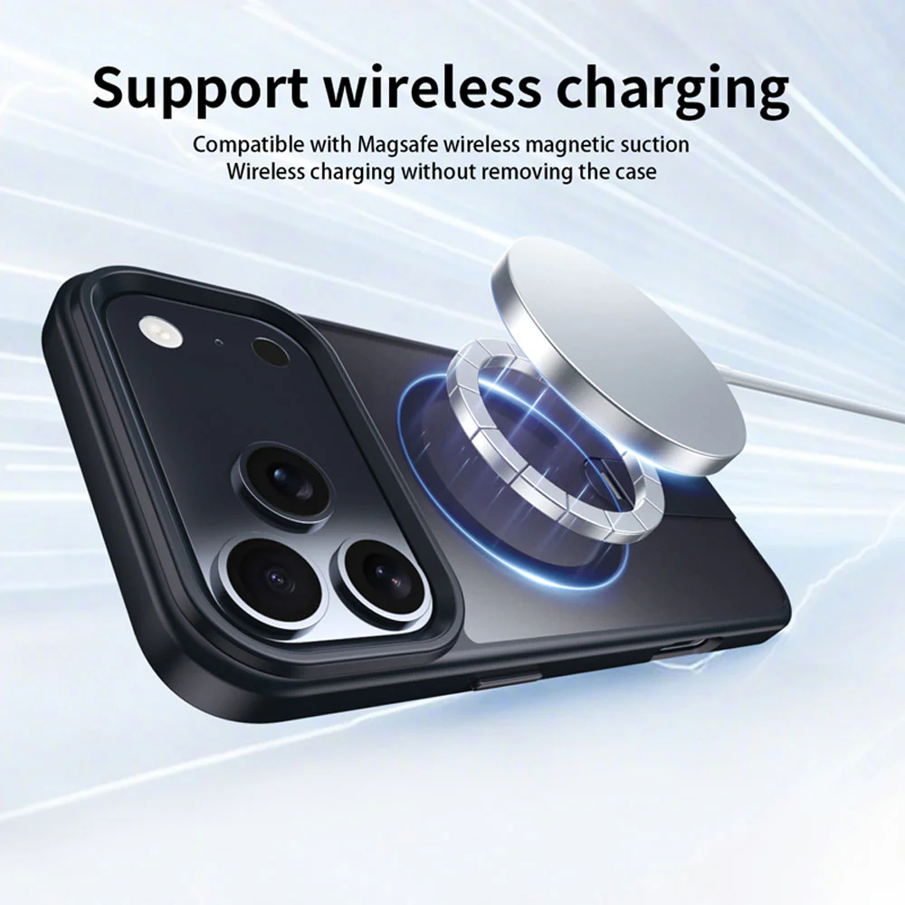 KRN-IPH-17AIR | iPhone Air / 17 Air | Shockproof Compact Case with kickstand Compatible with MagSafe - Image 4