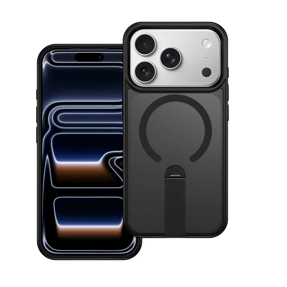 KRN-IPH-17PRO | iPhone 17 Pro | Shockproof Compact Case with kickstand Compatible with MagSafe
