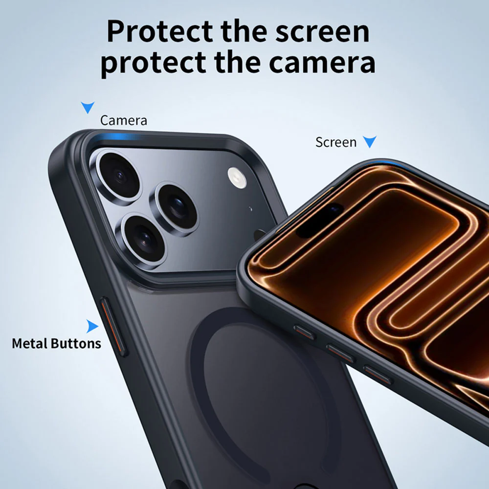 KRN-IPH-17PRO | iPhone 17 Pro | Shockproof Compact Case with kickstand Compatible with MagSafe - Image 5